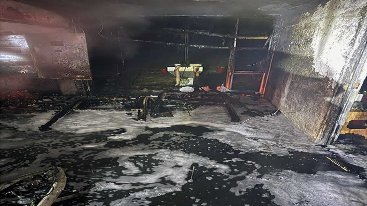 Korkunç yangın! 5 bin civciv telef oldu