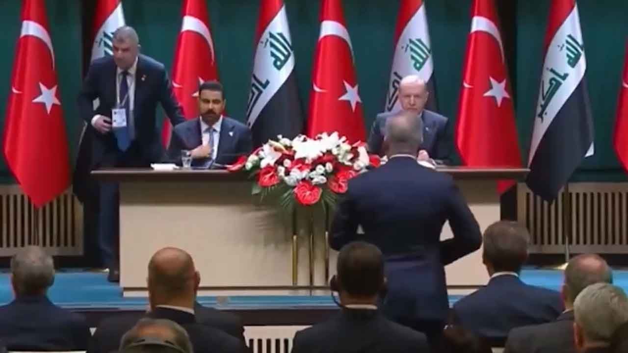 Külliye'de İran yanlısı bakanın provokasyonu tutmadı! Erdoğan olaya müdahale etti: Hakan hamse