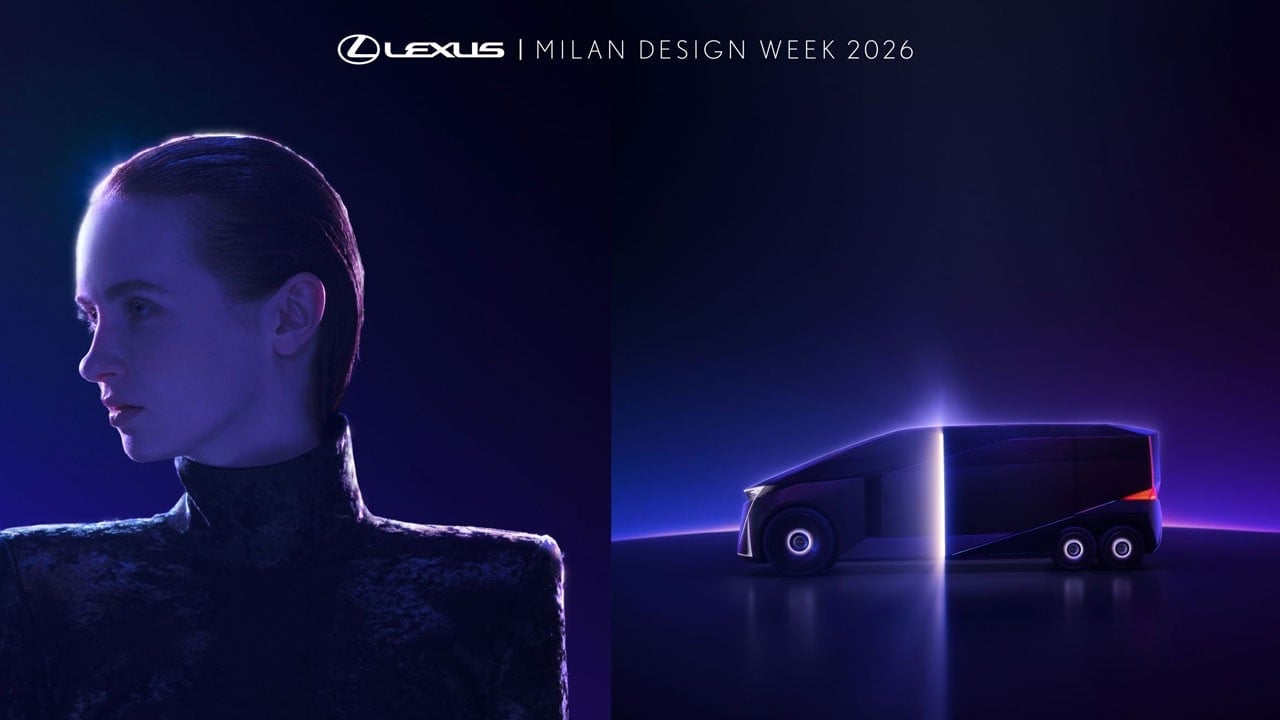Lexus’tan Milano Tasarım Haftası’nda dikkat çeken gösteri