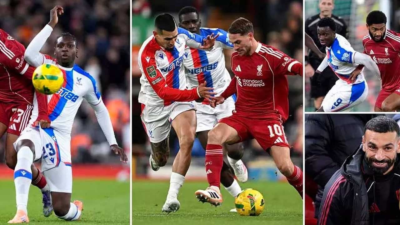 Liverpool Lig Kupası’na Erken Veda Etti: Crystal Palace’tan Farklı Galibiyet