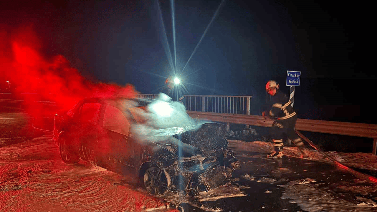 Lüleburgaz’da zincirleme kaza