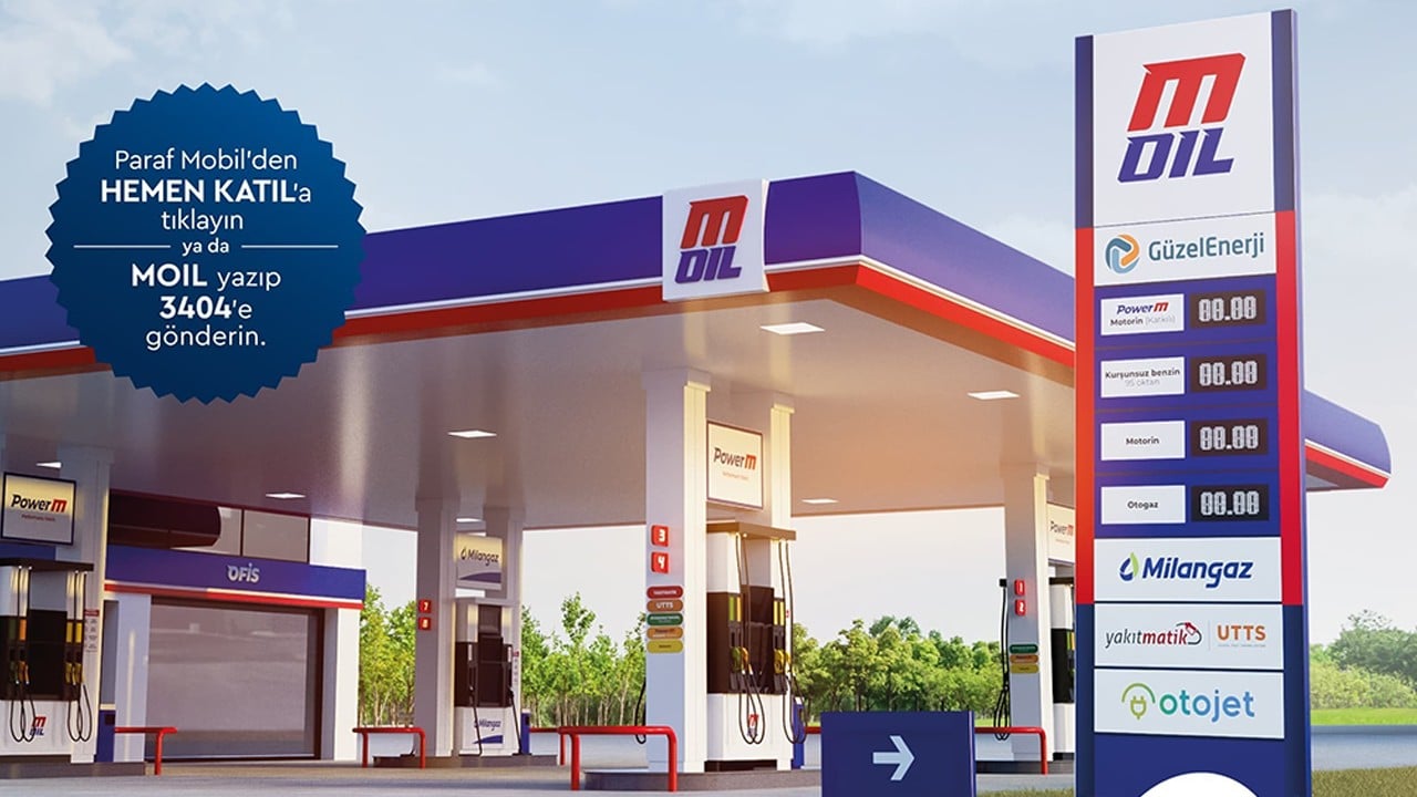 M Oil’den Paraf’a özel sürpriz! 400 TL hediyenizi alın