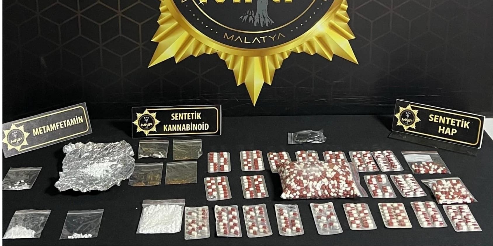 Malatya'da uyuşturucu operasyonu: 8 tutuklama
