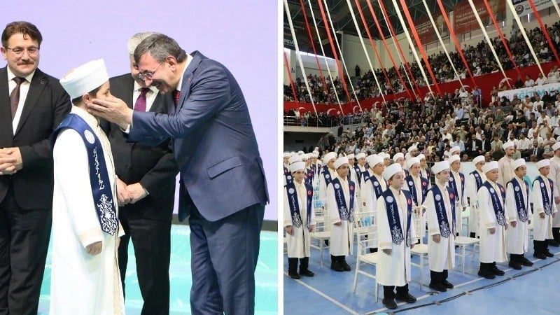 Manevi hafızamız emin ellerde! Cevdet Yılmaz, asırlık İslam geleneğini yaşatan genç hafızların icazet töreninde konuştu!