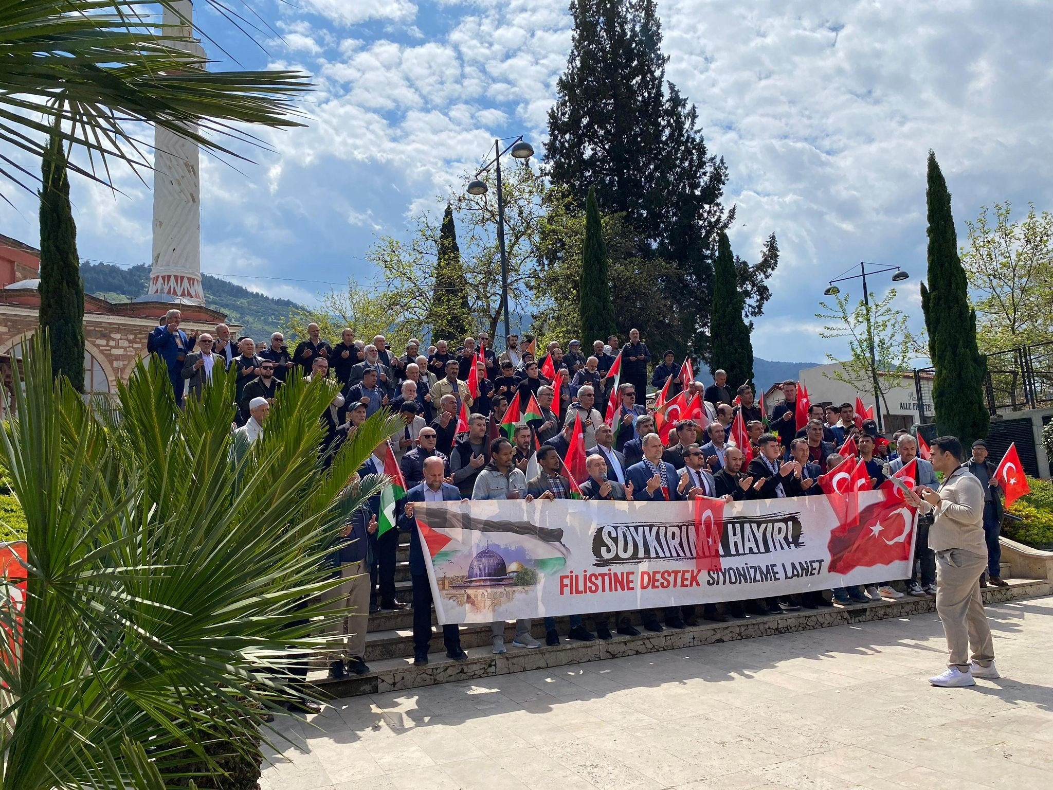 Manisa Filistin için ayağa kalktı!