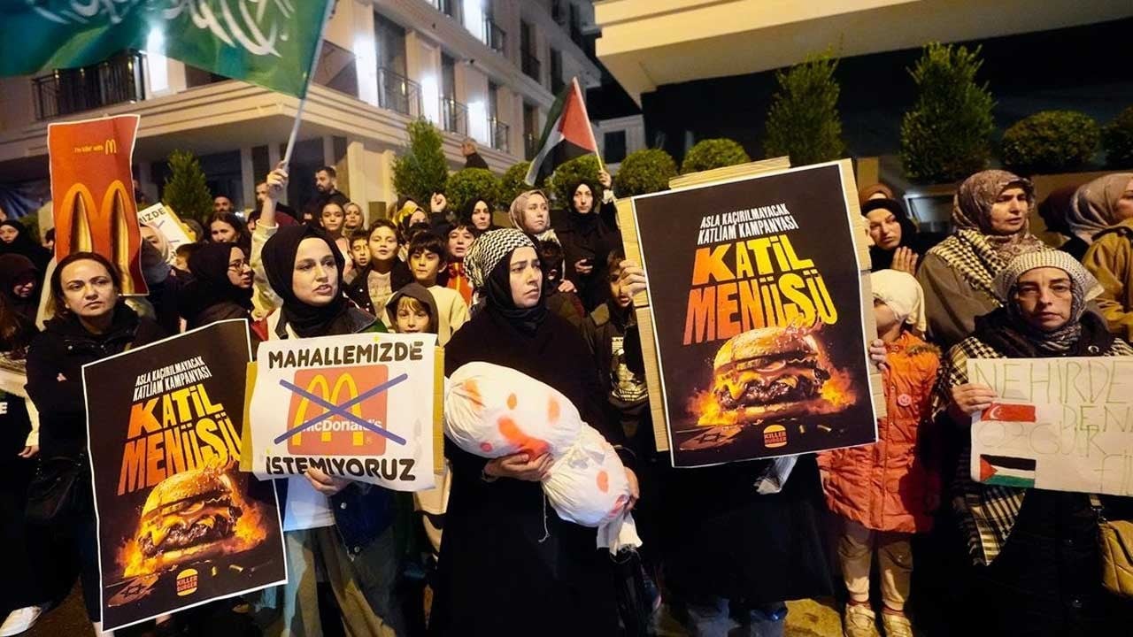 McDonald’s tepkisi dinmiyor! Mahallelinin protestosu 181’inci günde