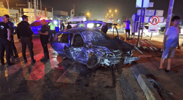 Mersin’de korkunç kaza! Çok sayıda yaralı var