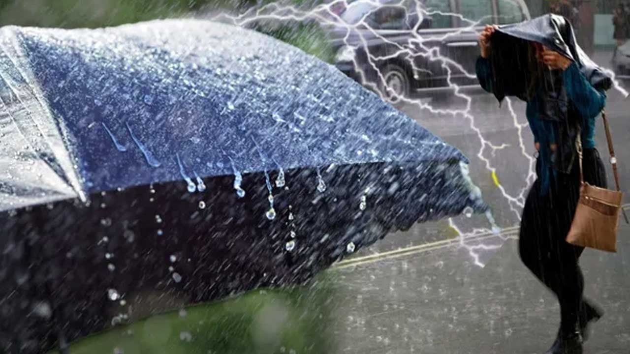 Meteoroloji uyardı! Kuvvetli yağış ile fırtına geliyor