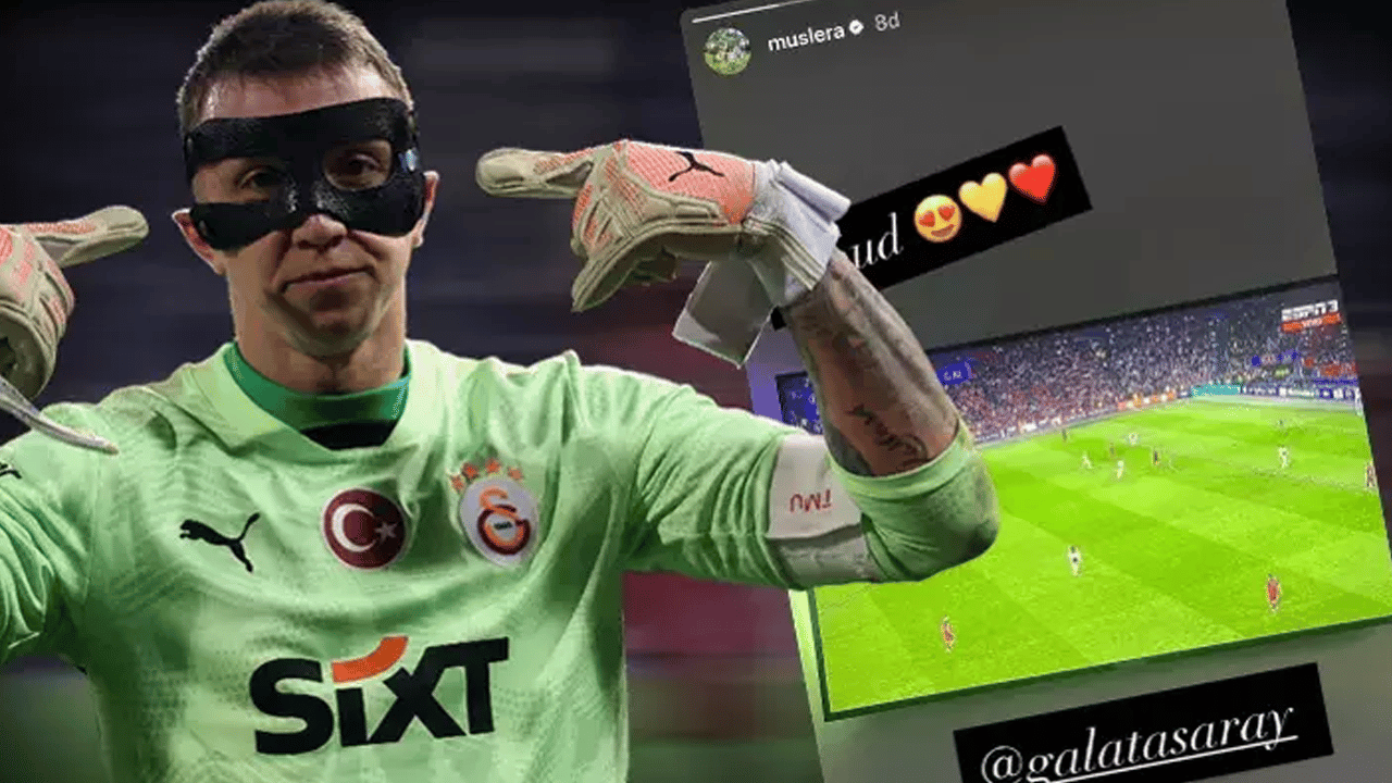  Muslera'dan Galatasaray mesajı: Gurur duyuyorum