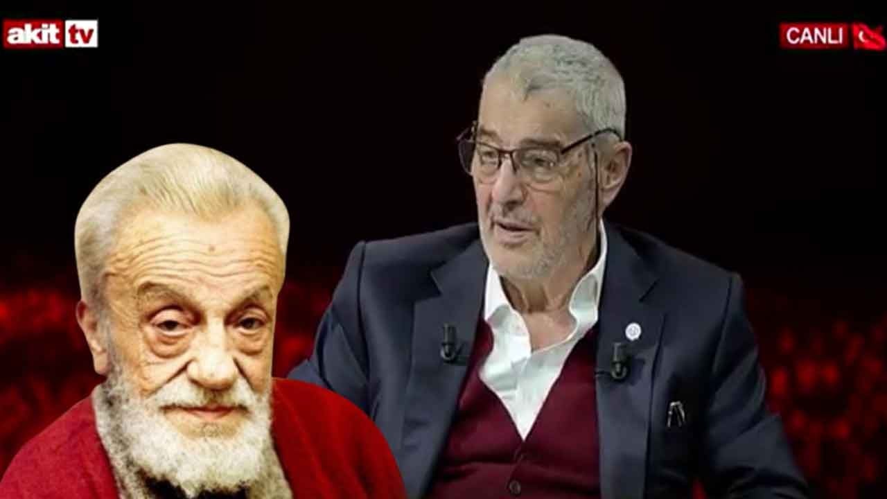 Necip Fazıl, Sadık Albayrak ve arkadaşlarına yemek ısmarlaya bilmek için...