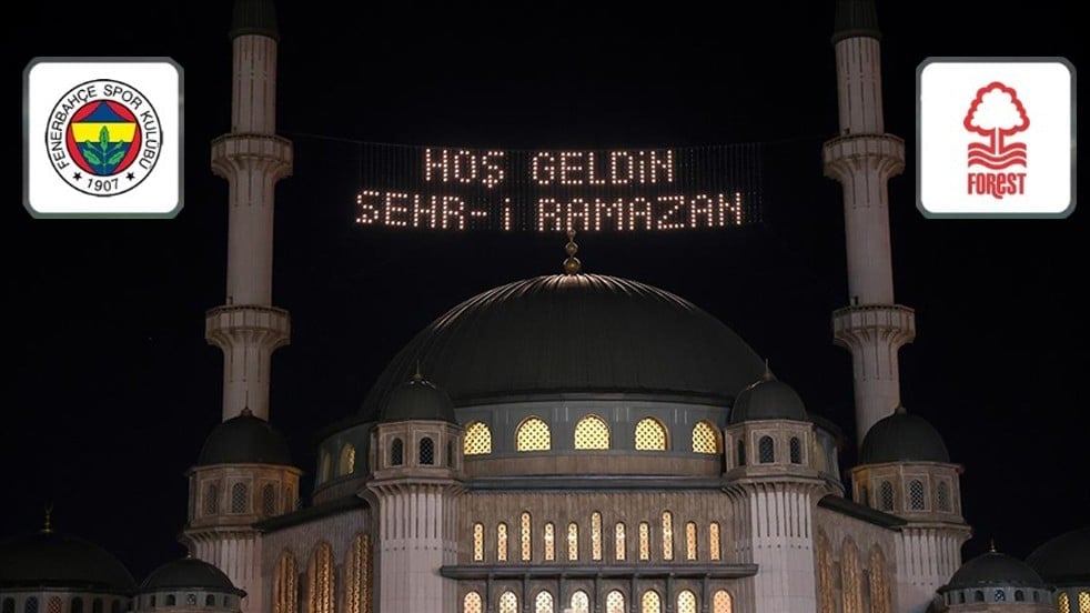 Nottingham Forest'tan Fenerbahçe maçı öncesi taraftarına Ramazan ayı çağrısı