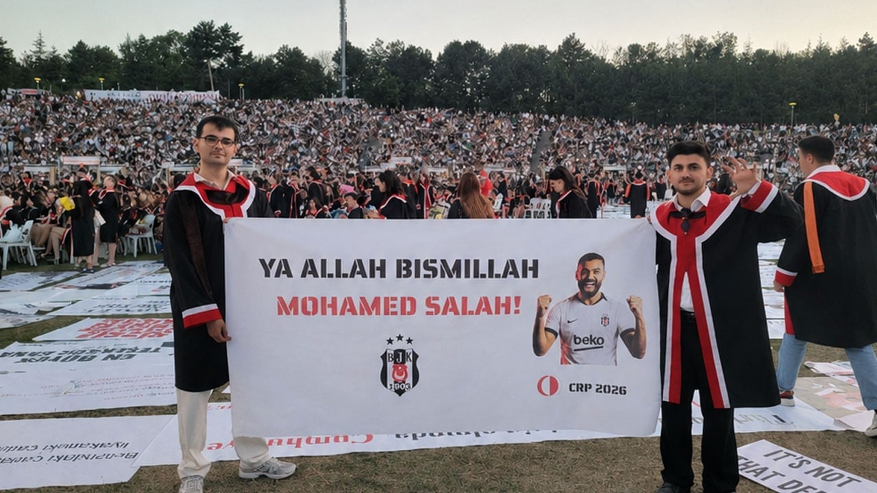 ODTÜ’ye damga vuran pankart: Ya Allah Bismillah Muhammed Salah!