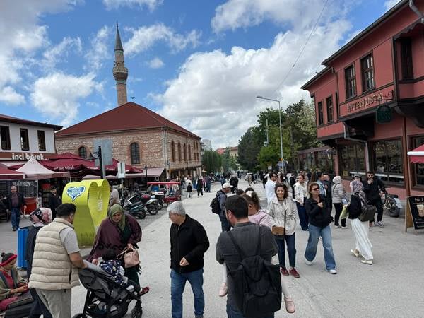 Odunpazarı'nda bayram yoğunluğu
