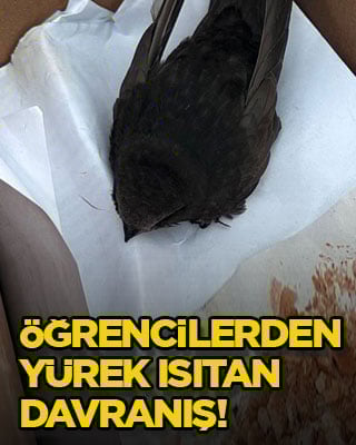 Öğrencilerden yürek ısıtan davranış!