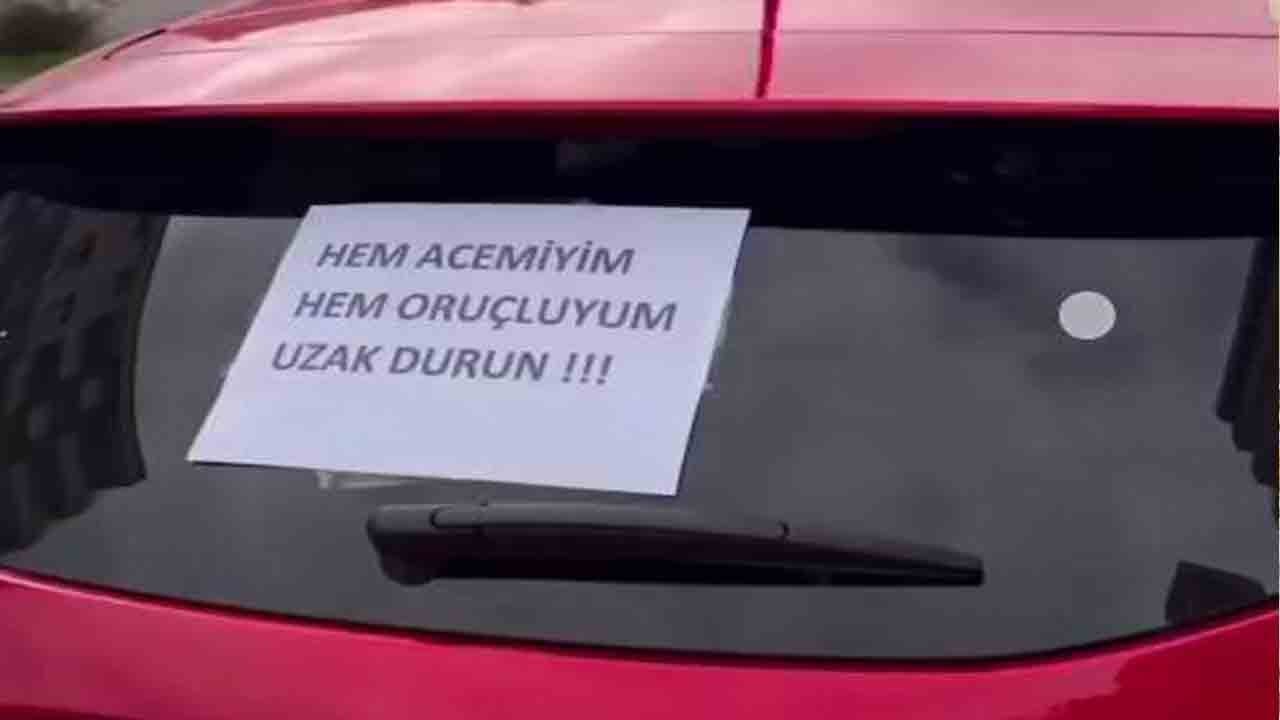 Okuyanlar gülmeden edemedi: Acemi şoför kahkahaya boğdu