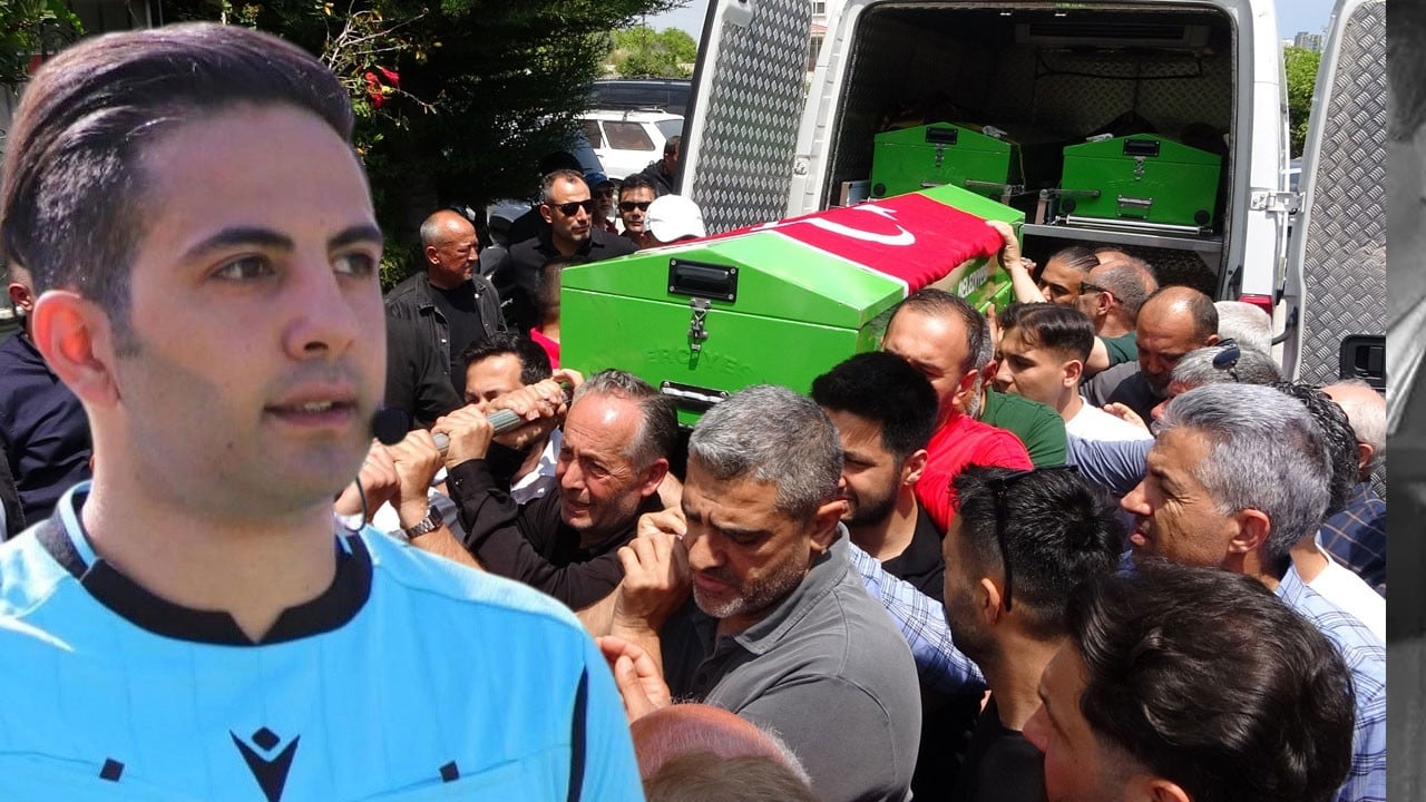 Ölüme dalmıştı! Genç hakem son yolculuğuna uğurlandı