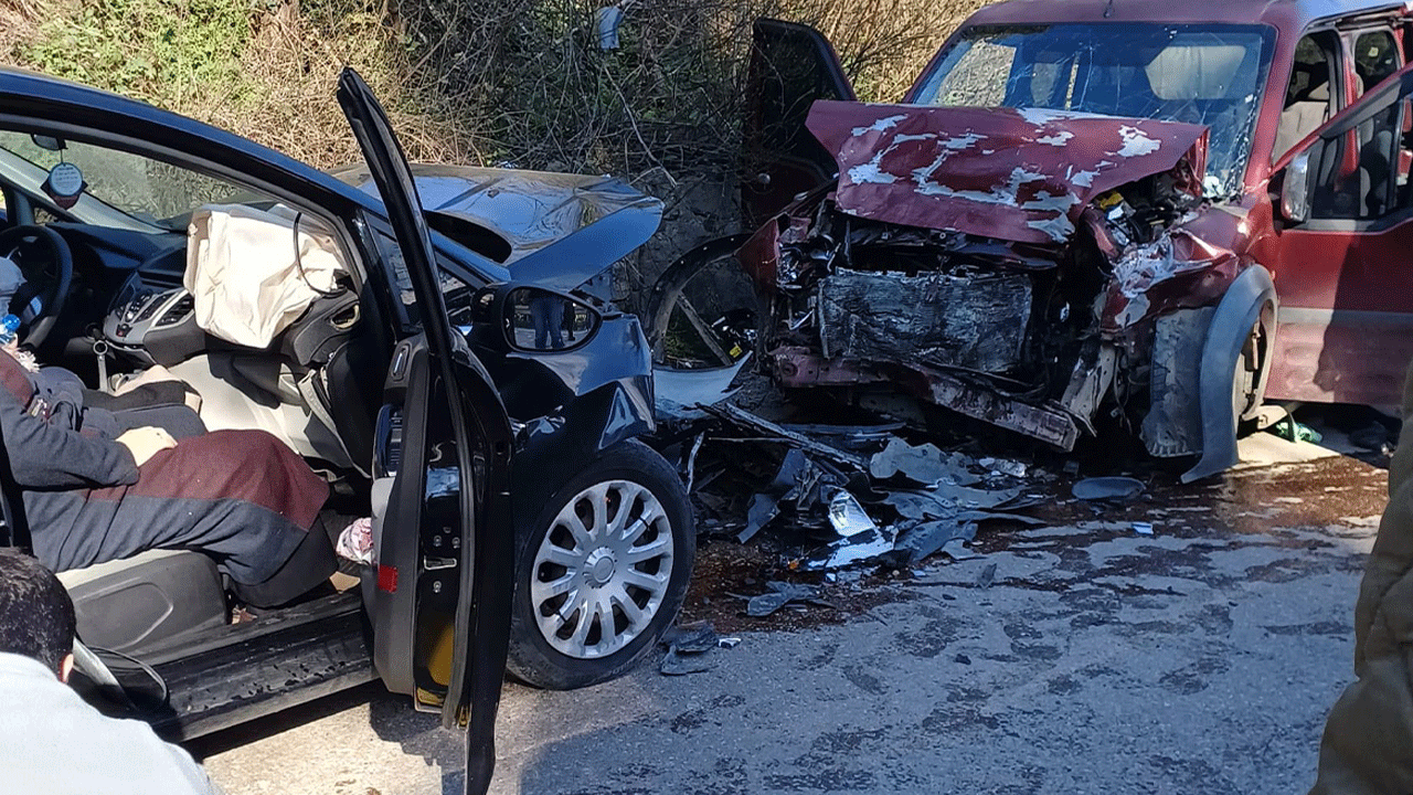 Ordu'da feci kaza: 6 kişi yaralandı!