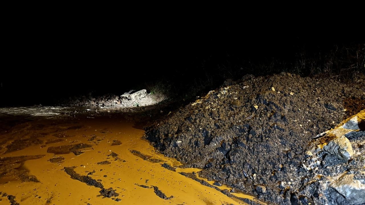 Ordu'da sağanak sonrası heyelanlar meydana geldi