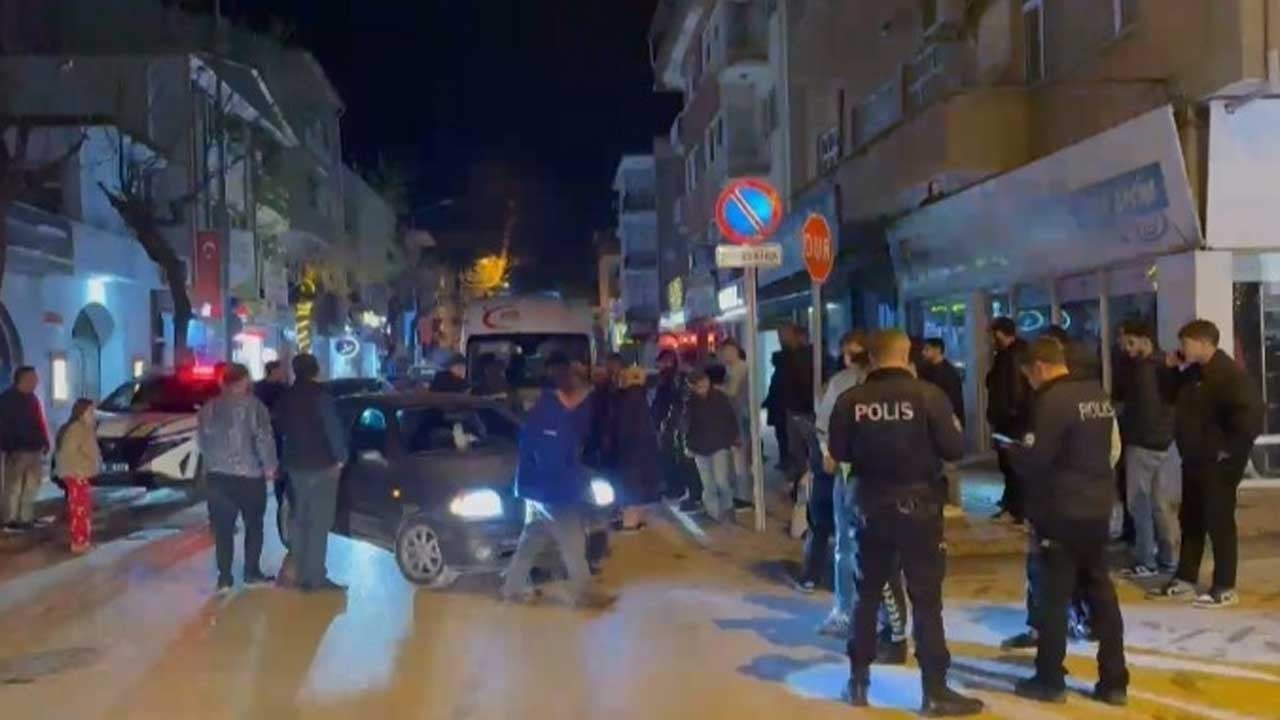 Otomobil ile motosiklet çarpıştı! 1 yaralı