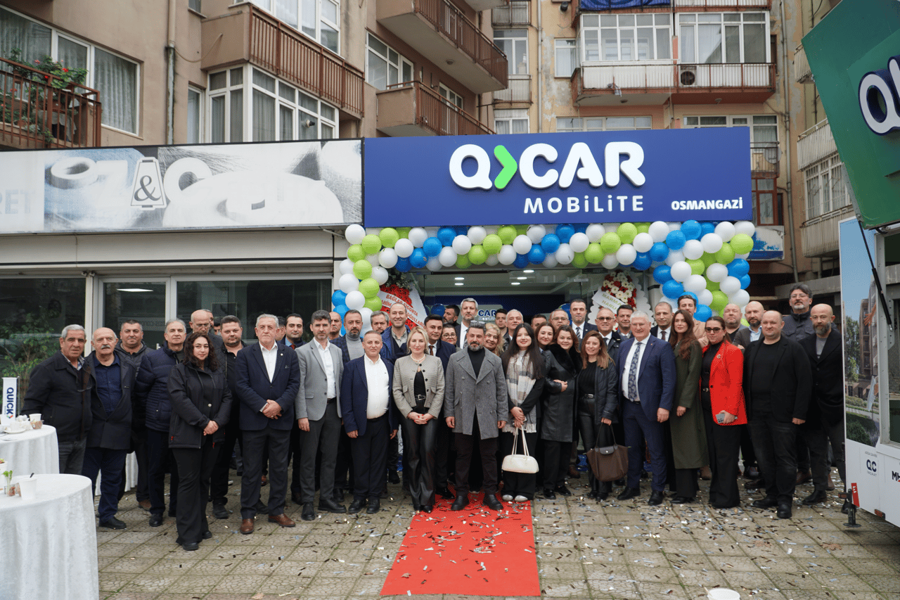 QCAR Mobilite, Bursa’daki yeni şubesiyle büyümesini sürdürüyor