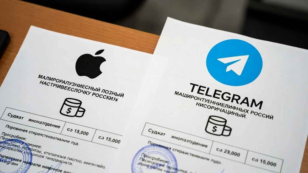 Rusya'dan teknoloji devlerine "balyoz" cezası! Telegram ve Apple’a milyonluk yaptırım!
