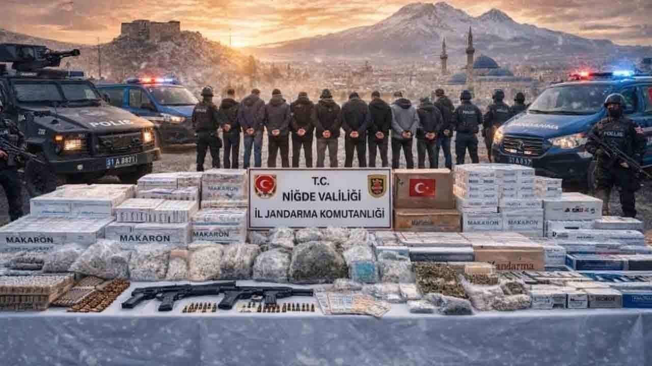 Sadece bir haftada neler ele geçirildi neler: Niğde’de suç kalpazanlarına geçit yok