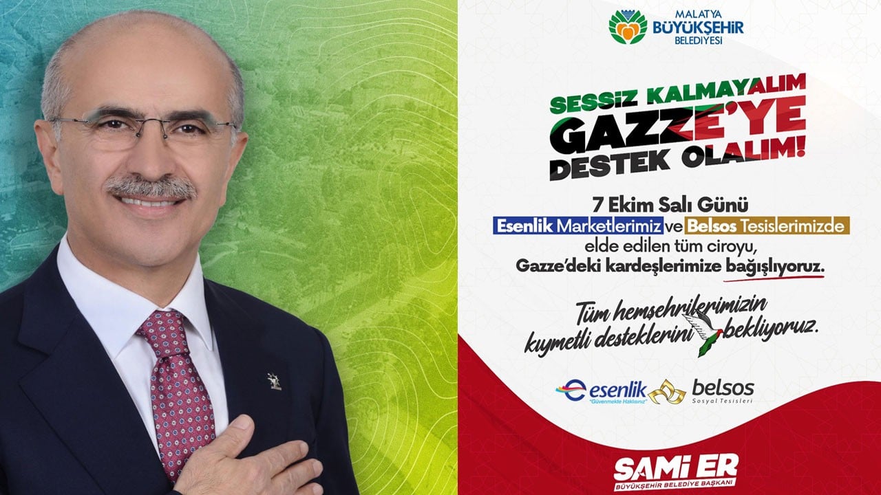 Sami Er’in başlattığı Gazze’ye Yardım Kampanyası tamamlandı: Malatyalılar Gazzeli kardeşleri için 12 milyon lira topladı