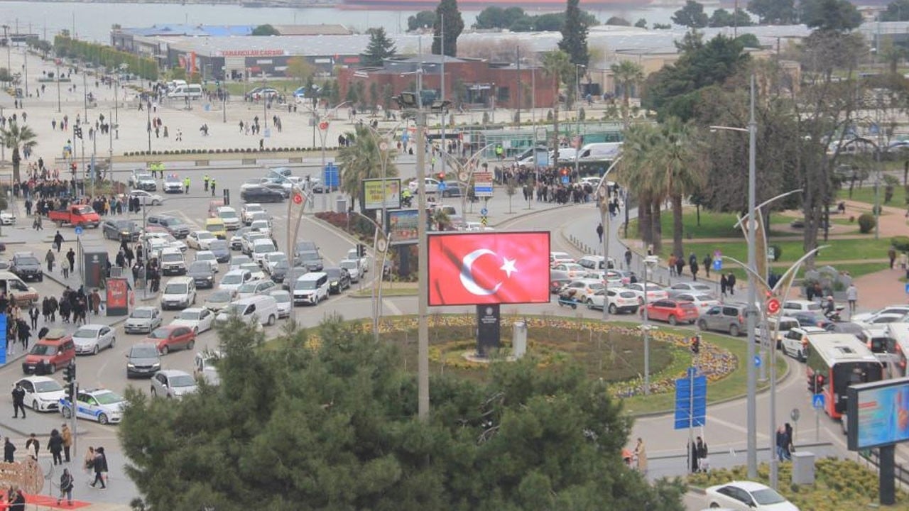 Samsun’da bayram yoğunluğu başladı