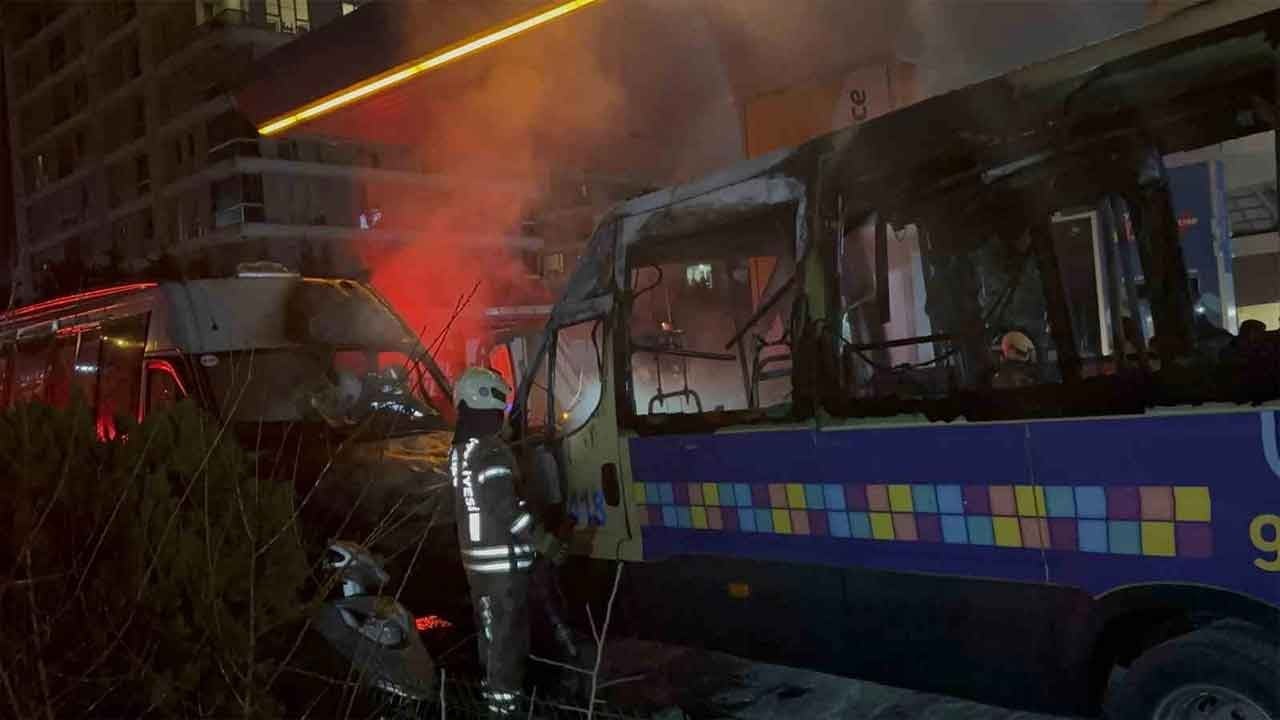 Sarıyer’de korkutan araç yangını! Oto sanayi sitesi otoparkı alevlere teslim oldu