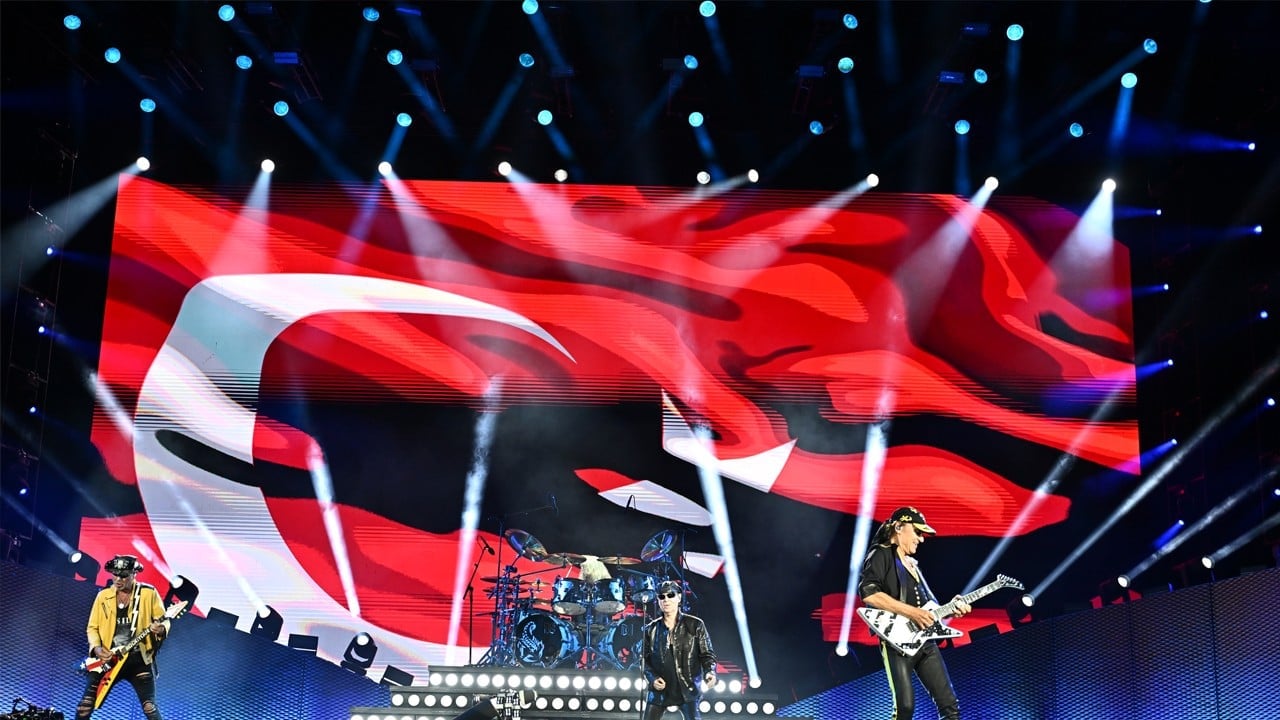 Scorpions 33 yıl sonra İstanbul'da...