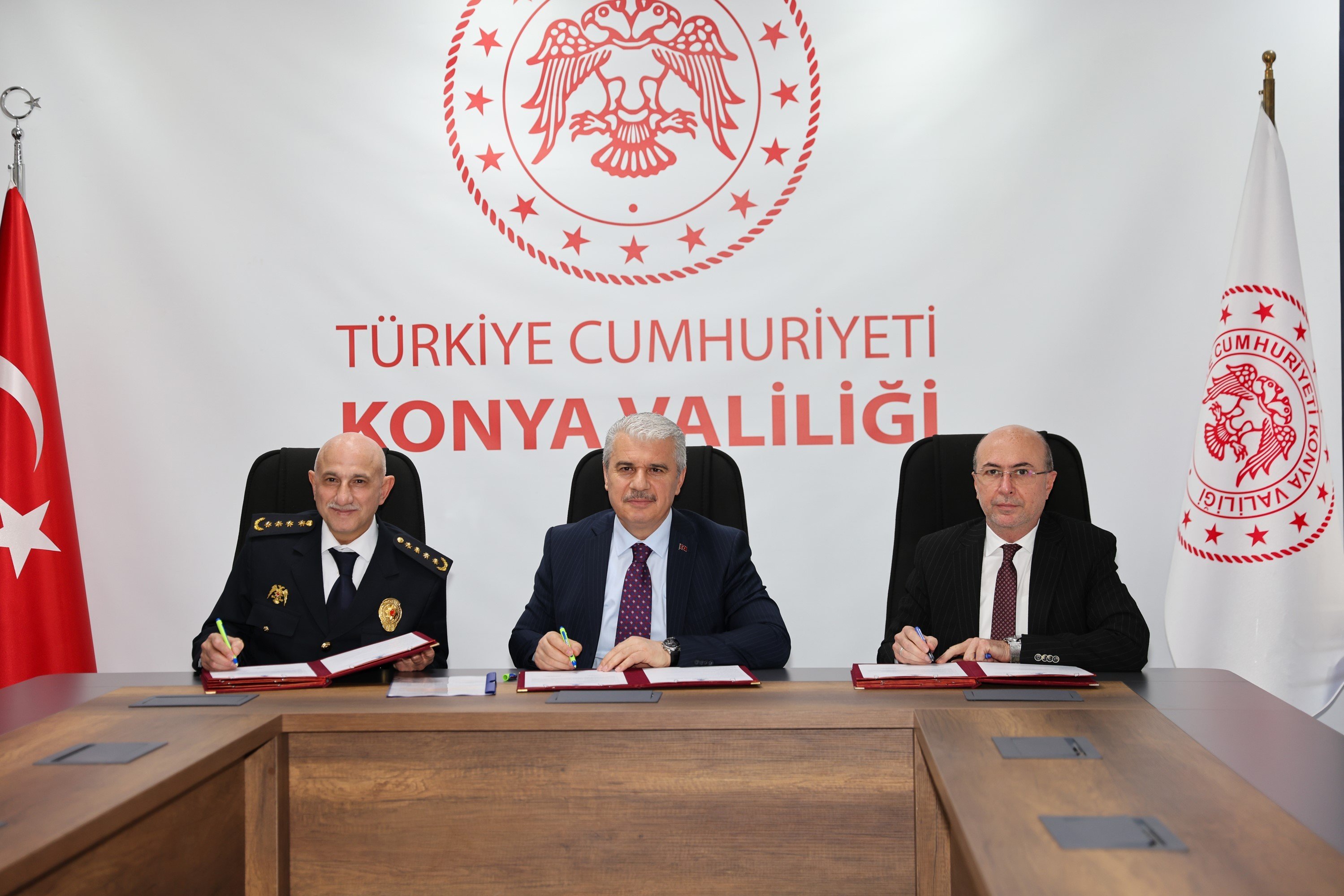 Selçuklu Parkları 7/24 Mercek Altında: Kent Güvenlik Protokolü İmzalandı