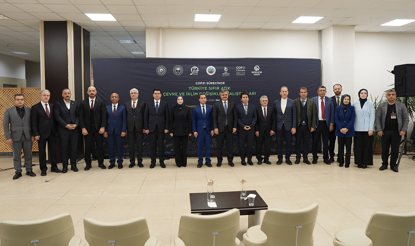 Siirt'te Kamu, Akademi ve STK'lar Sıfır Atık Yol Haritası İçin Bir Araya Geldi