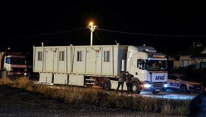Sındırgı'ya Konteyner Kent Kuruldu