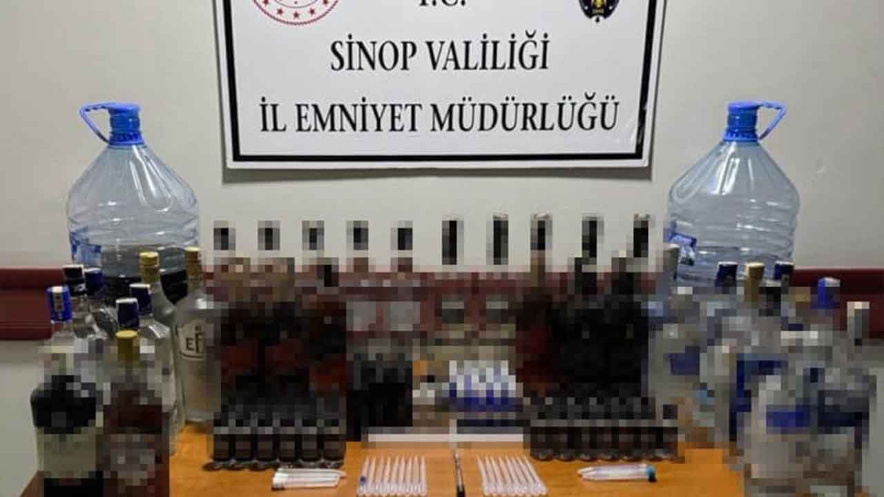 Sinop’ta düzenlenen operasyonda o gizli depodan çıkanlar kan dondurdu!