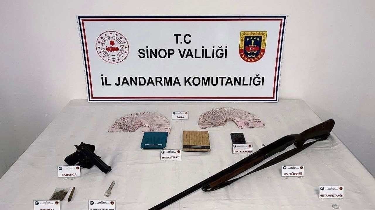 Sinop’ta uyuşturucu operasyonu