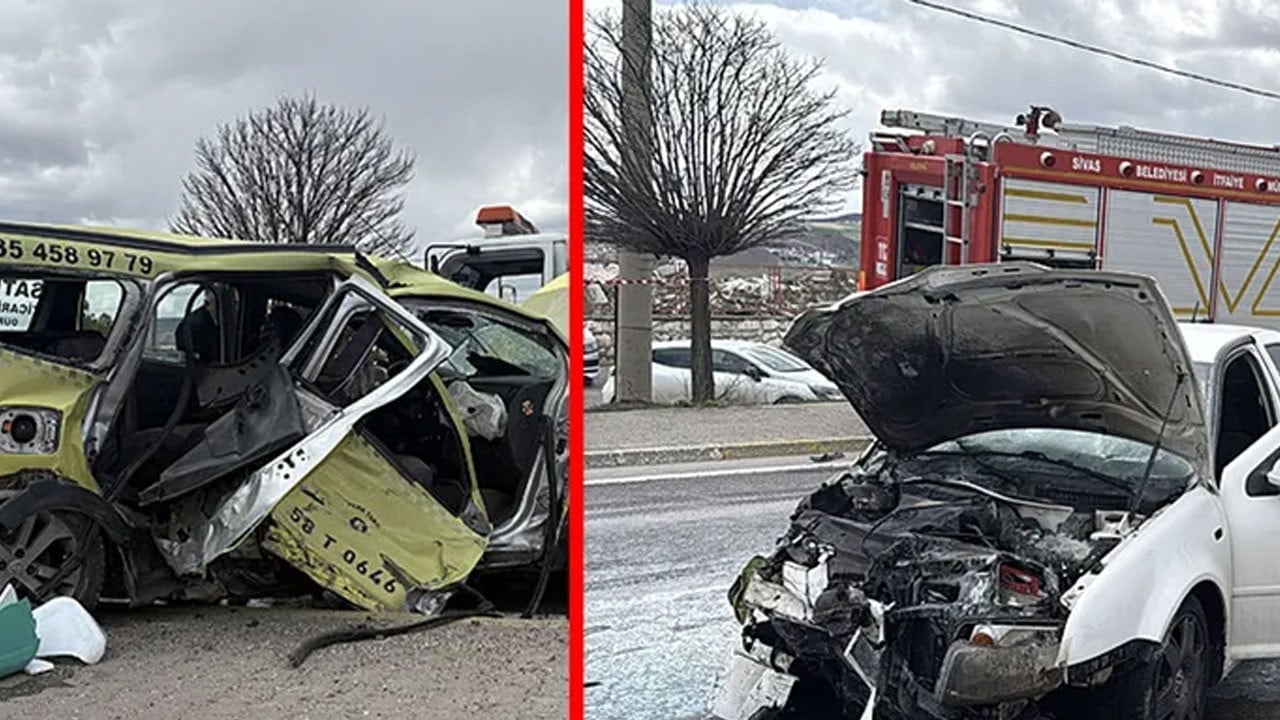 Sivasspor tesisleri önünde korkunç kaza