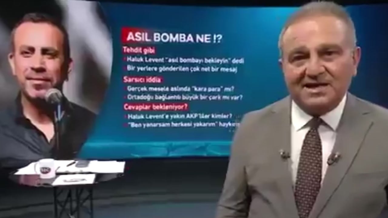 Sözcü TV'de Haluk Levent'i AK Partili yaptılar