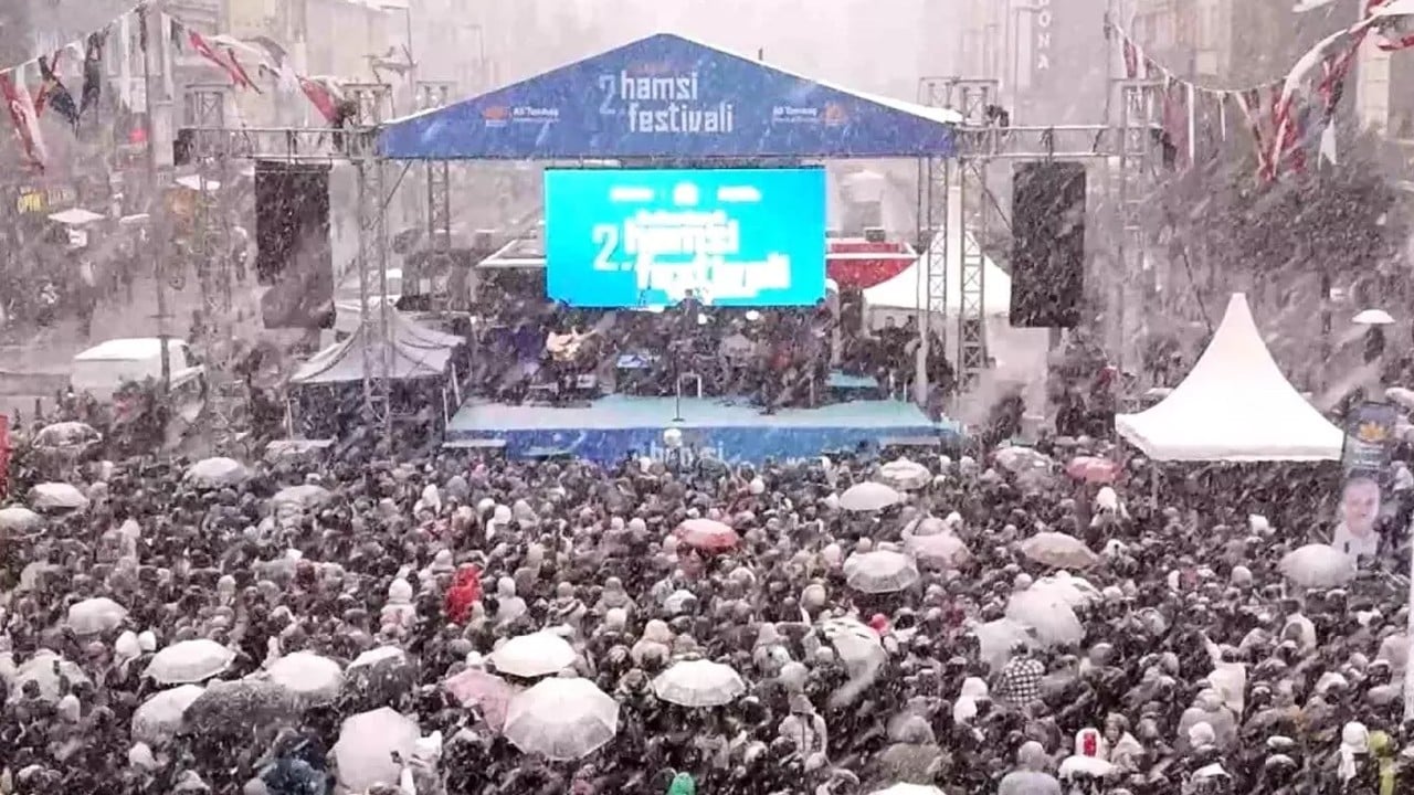 Sultanbeyli'de -1 derecede horon çoşkusu!