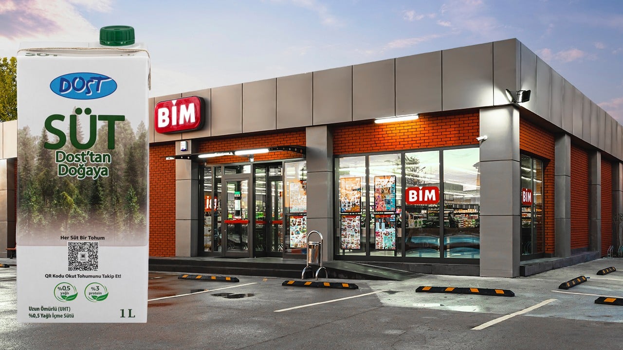 Süt alıyorsun, ağaç dikiyorsun! BİM, müşterileriyle birlikte orman kuruyor