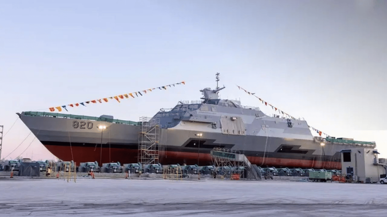 Suudi Arabistan'ın ABD yapımı savaş gemisi tamamlandı