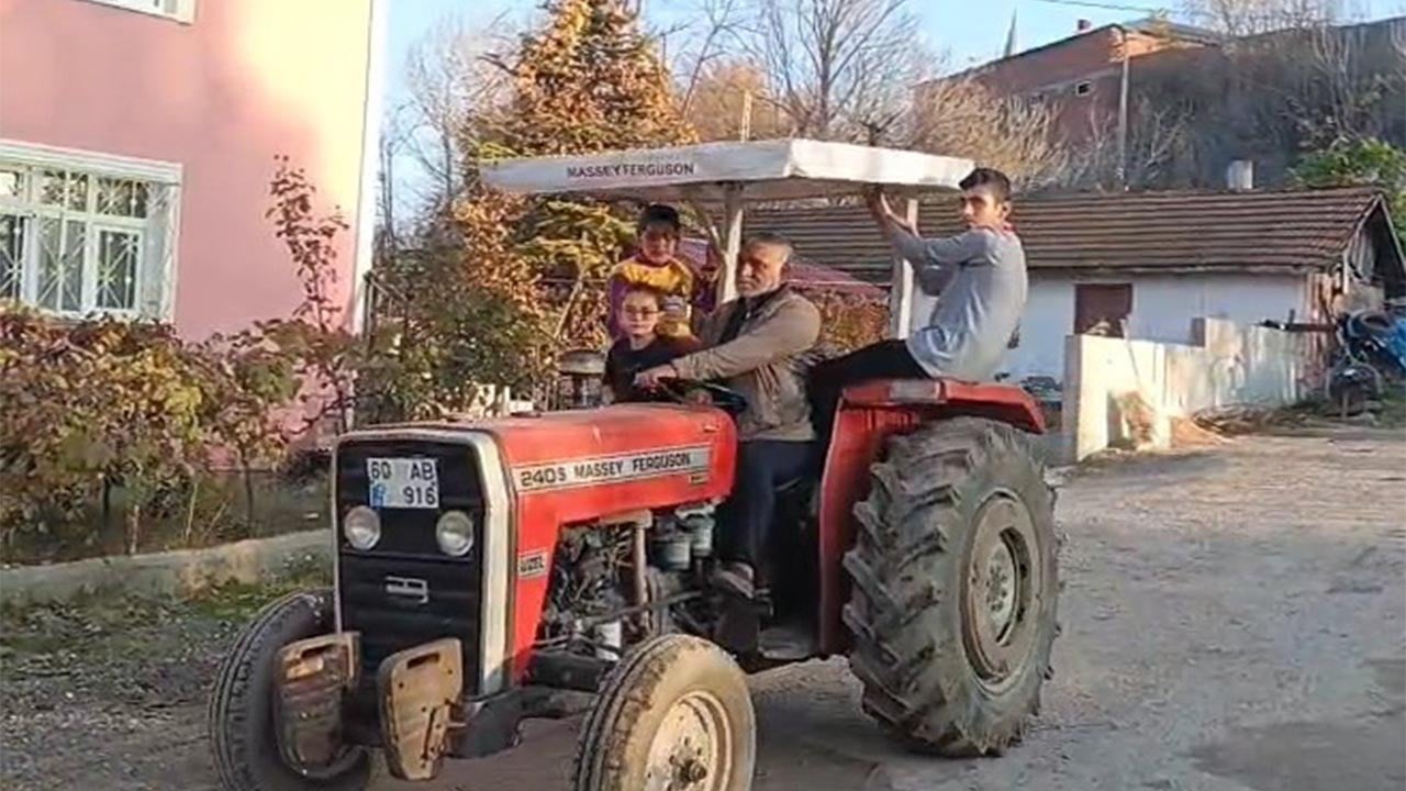 Tarladaki traktöre İstanbul Boğaz Köprüsü'nden geçtin cezası