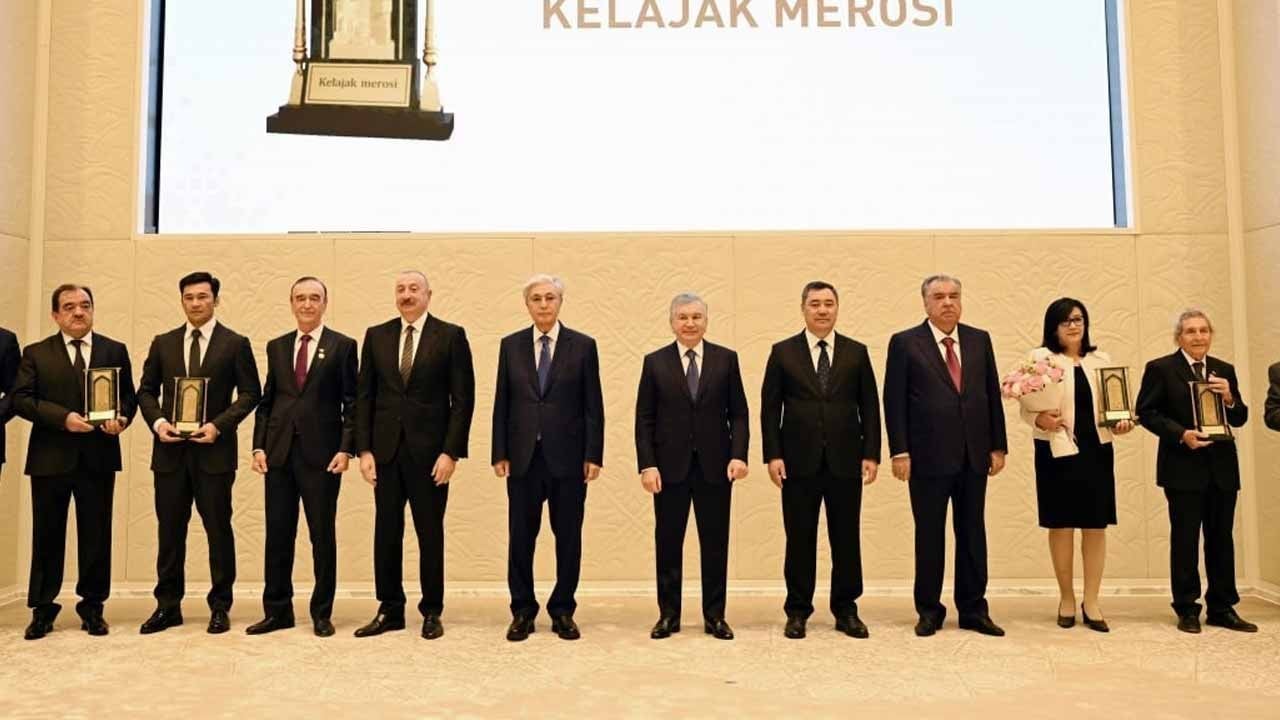 Taşkent’te büyük gece! "Gelecek Mirası" ödülleri ilk kez sahiplerini buldu