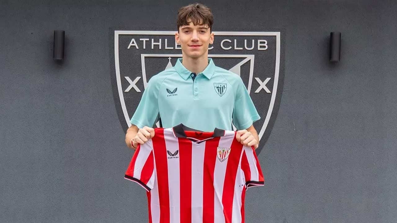 Tayfun Korkut'un oğlu Efe Korkut, Athletic Bilbao'ya transfer oldu