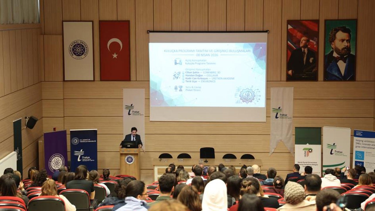 Tekirdağ’da girişimcilik buluşması! Kuluçka Programı tanıtıldı