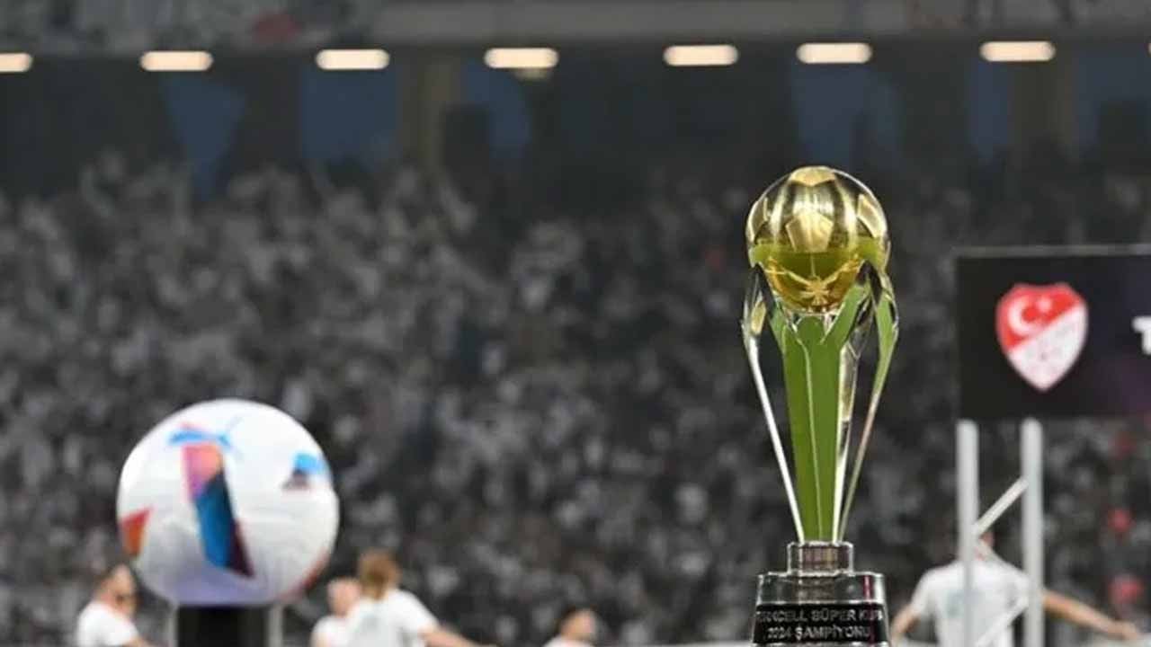 TFF açıkladı! Süper Kupa tarihleri ve mekanları belli oldu