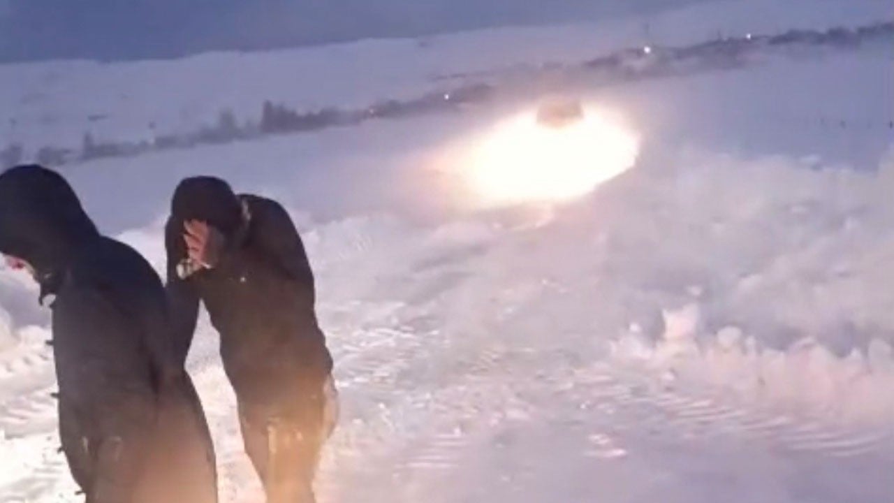 Tipi bastırdı, araçlar yolda kaldı!