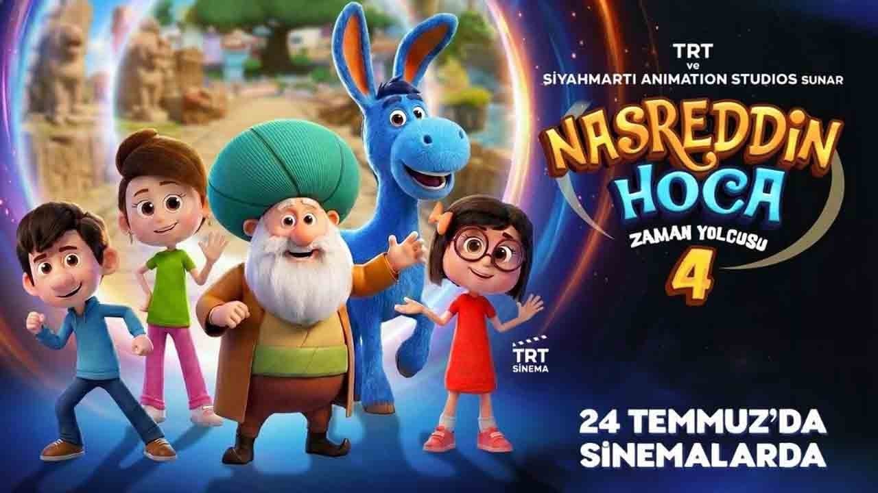 TRT ortak yapımı animasyon filmi: Nasreddin Hoca 24 Temmuz’da sinemalarda