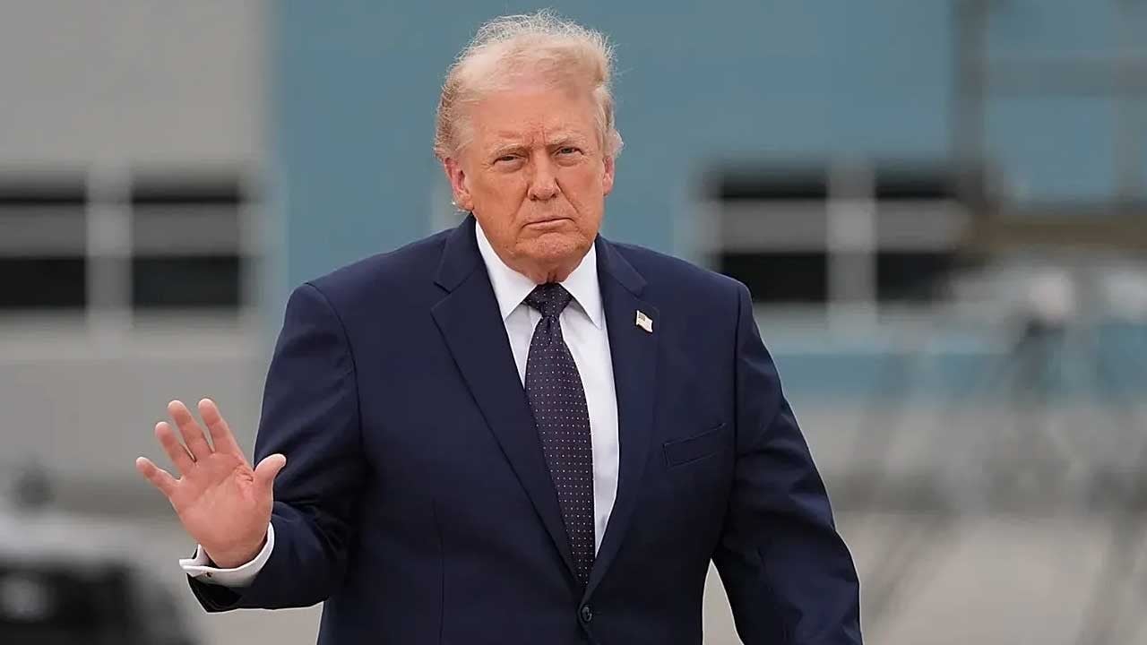 Trump, hava koşulları nedeniyle kabinesiyle Camp David’e yapacağı geziyi iptal etti