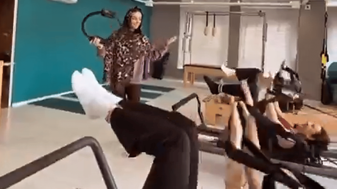 Türkiye ne hale geldi böyle! Pilates salonunda Ramazan'la dalga geçtiler