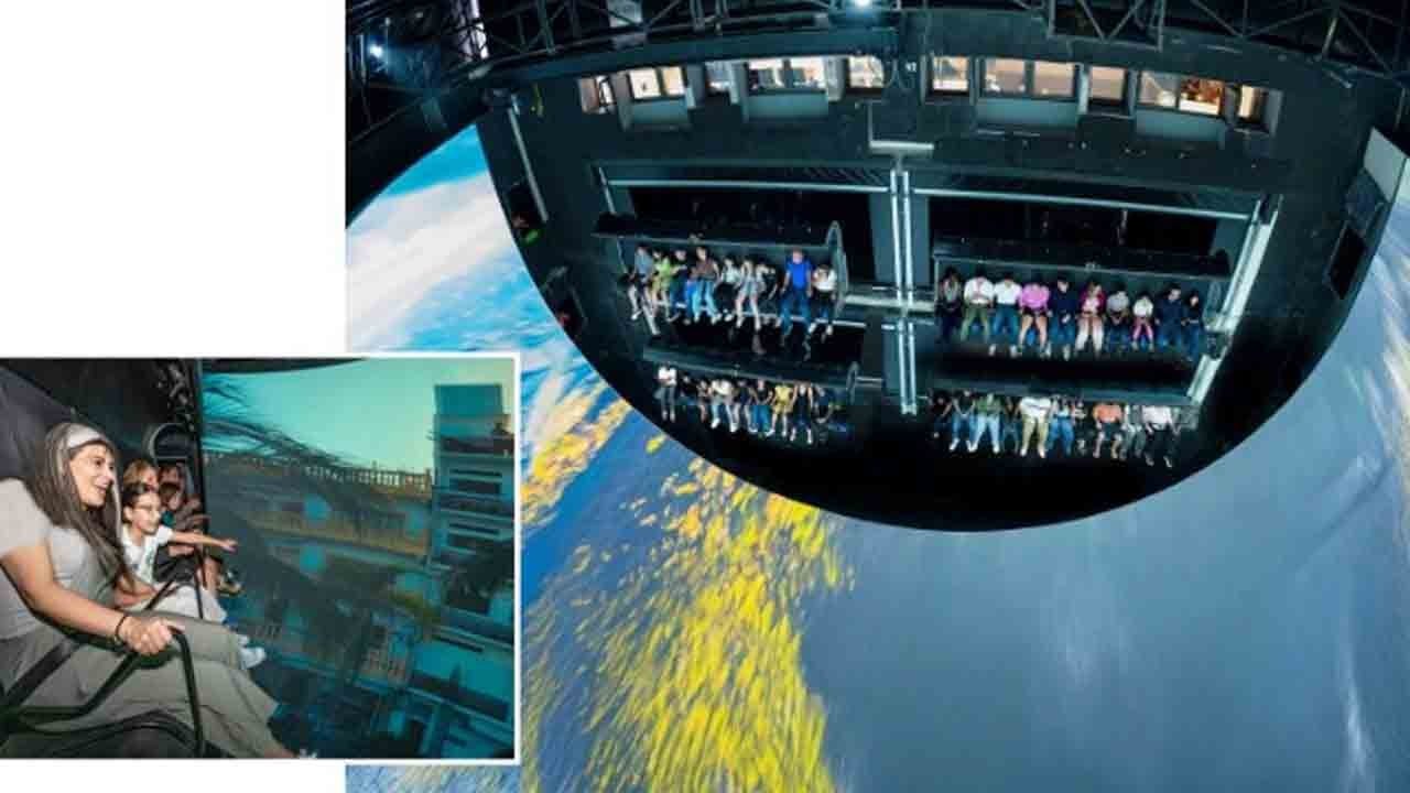 Türkiye’de bir ilk: Ayakları yerden kesmeyen uçan sinema